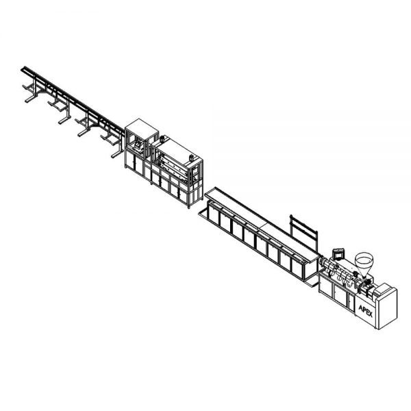 Wood Plastic Composite (WPC) Extrusion Line 1